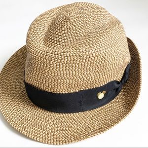 Walt Disney World Hat/Fedora in Tan/Straw.